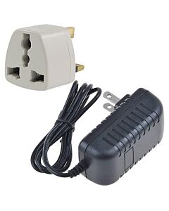 International Power Supply + US to UK Plug Adapter