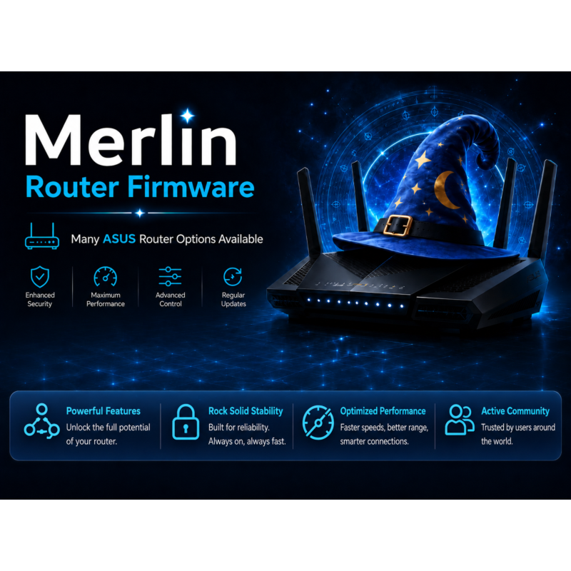 AsusWRT-Merlin VPN Routers | Pre-Flashed & Pre-Configured | FlashRouters