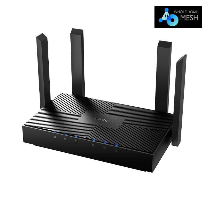 Cudu Router Cudy AX3000 WiFi 6 VPN Router - NordVPN, ExpressVPN, ProtonVPN