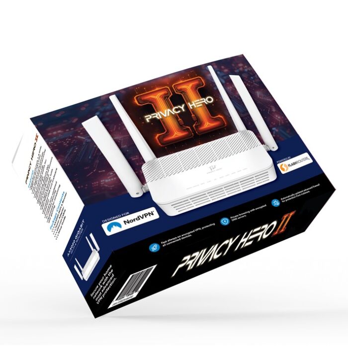 Privacy Hero VPN Router – Free Year NordVPN ZDNET Best VPN