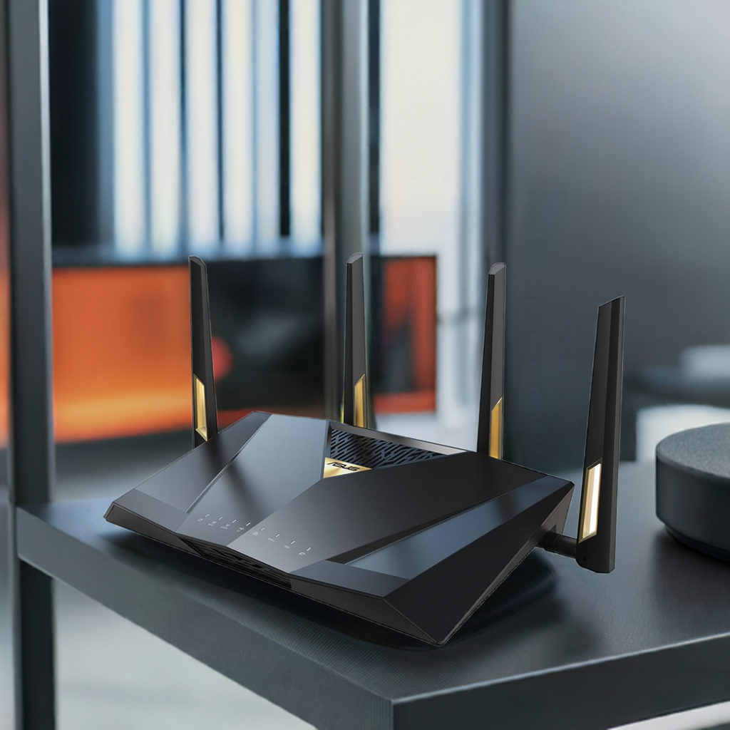 ASUS RT-BE88U BE7200 Dual-Band Wi-Fi 7 AsusWRT FlashRouter product image